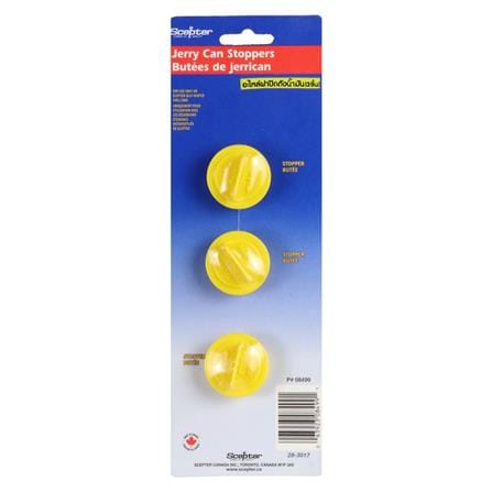 JERRY CAN STOPPER SCEPTER YELLOW