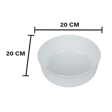 HOMEPRO PLIM WASH BUCKET 20CM WHITE