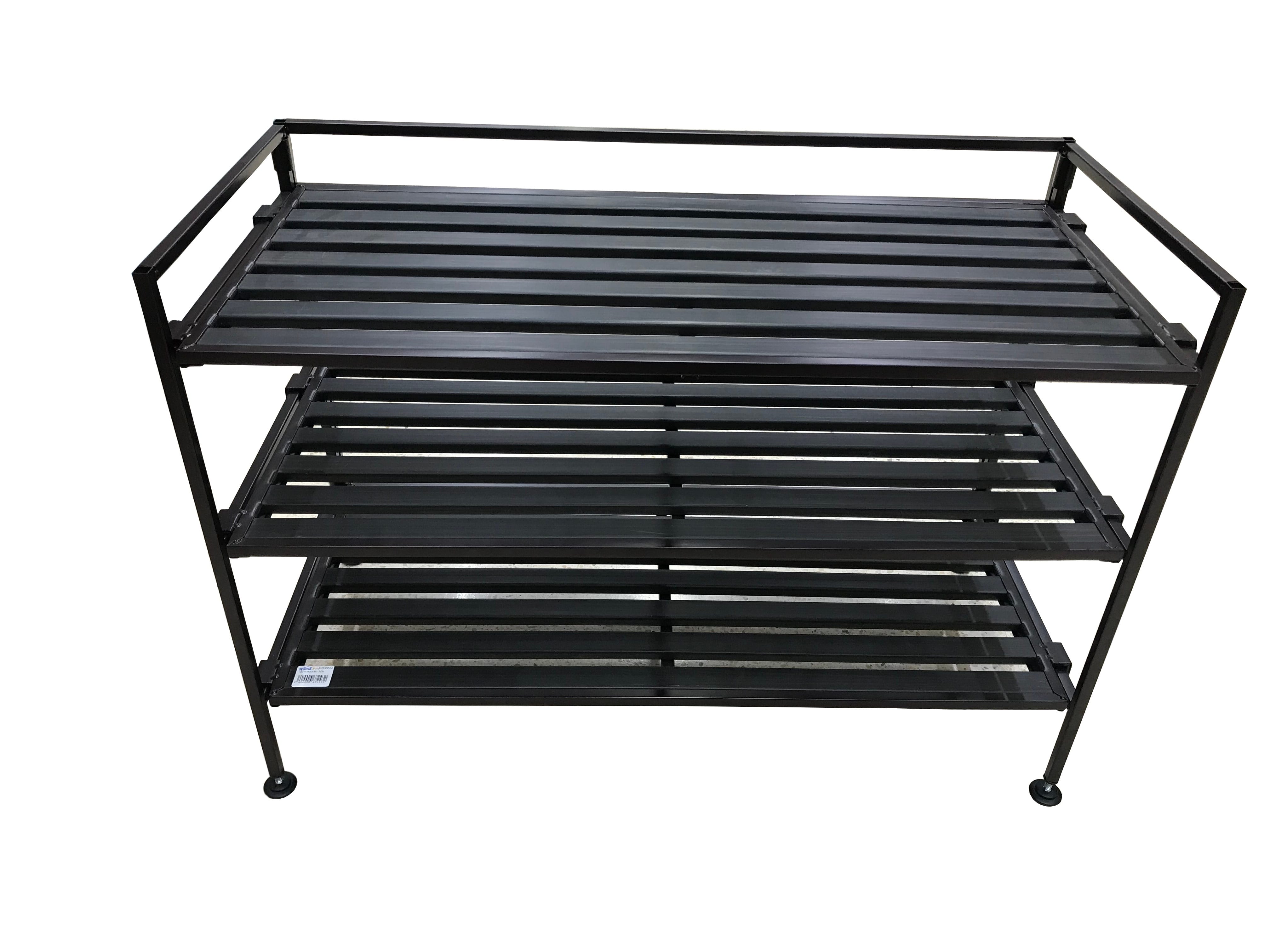 3 TIER SHOE RACK STACKO SHE15895 BROWN