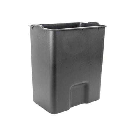 SQUARE DUSTBIN PEDAL ACCO EK1768MT SOFT CLOSED 12L SILVER