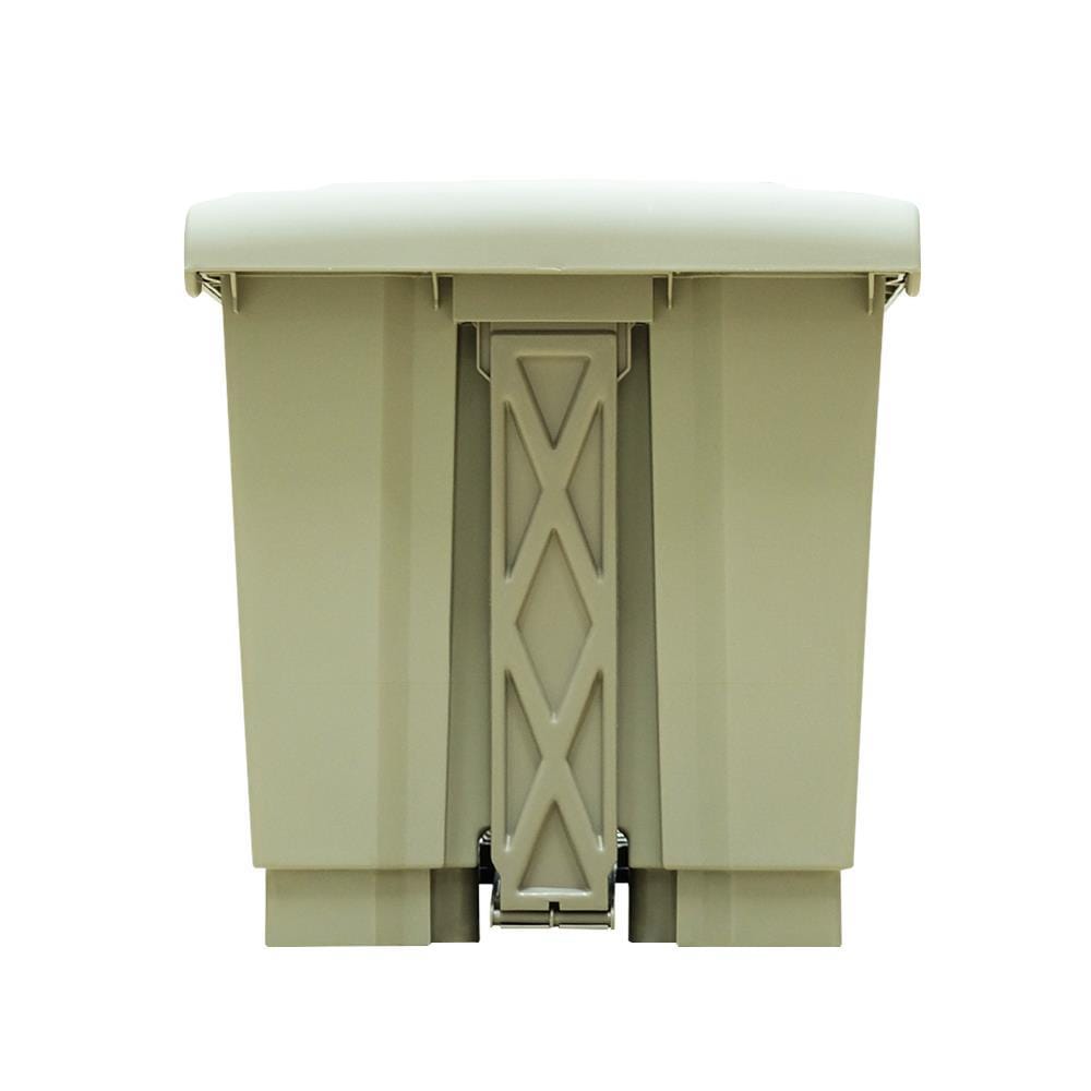 SQUARE DUSTBIN PEDAL ACCO V018051 30L GREY