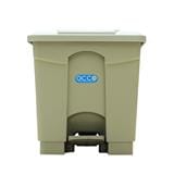 SQUARE DUSTBIN PEDAL ACCO V018051 30L GREY