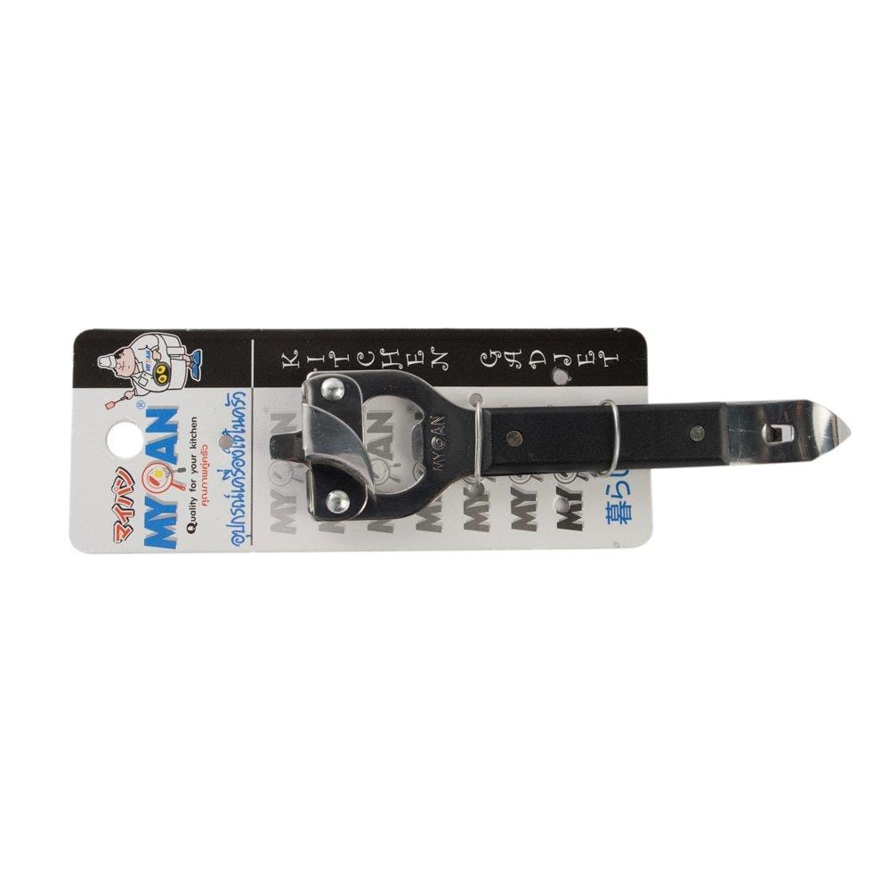 CAN OPENER MYPAN BLACK/STAINLESS STEEL