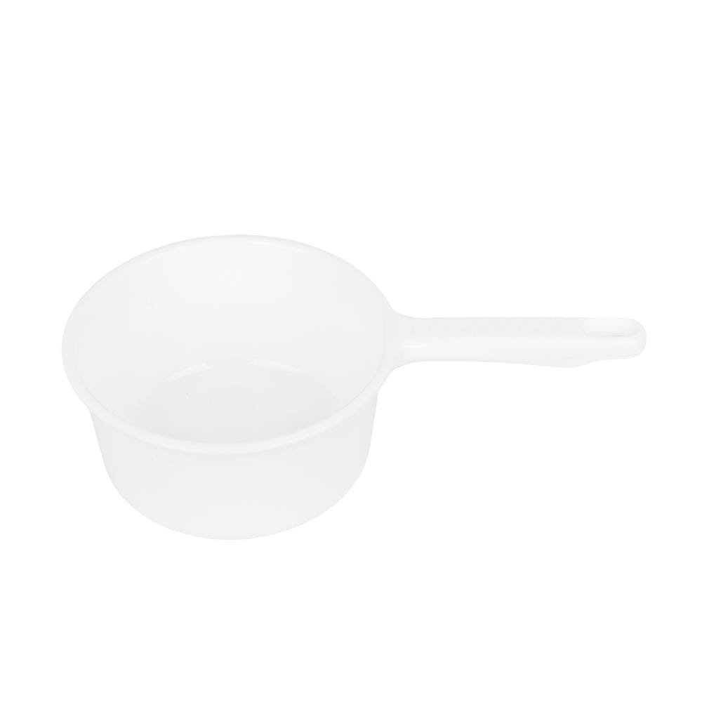 ROUND BOWL WITH HANDLE PLIM 16.5cm WHITE