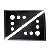 BRACKET STACKO PUNCH 3X15X20CM MATTE BLACK