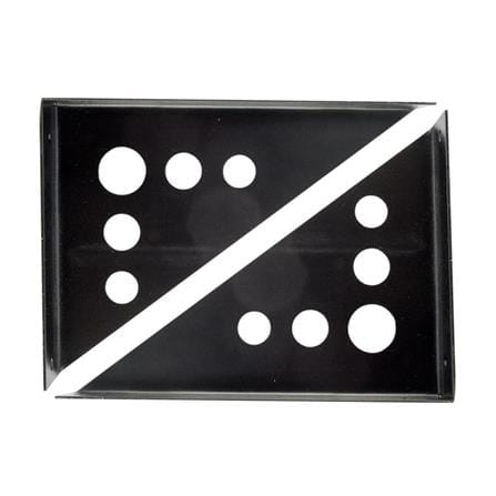 BRACKET STACKO PUNCH 3X15X20CM MATTE BLACK
