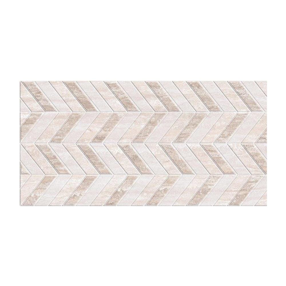 GUOCERA WALLTILE 30x60 ROMANO DECOR BROWN 1.44M2