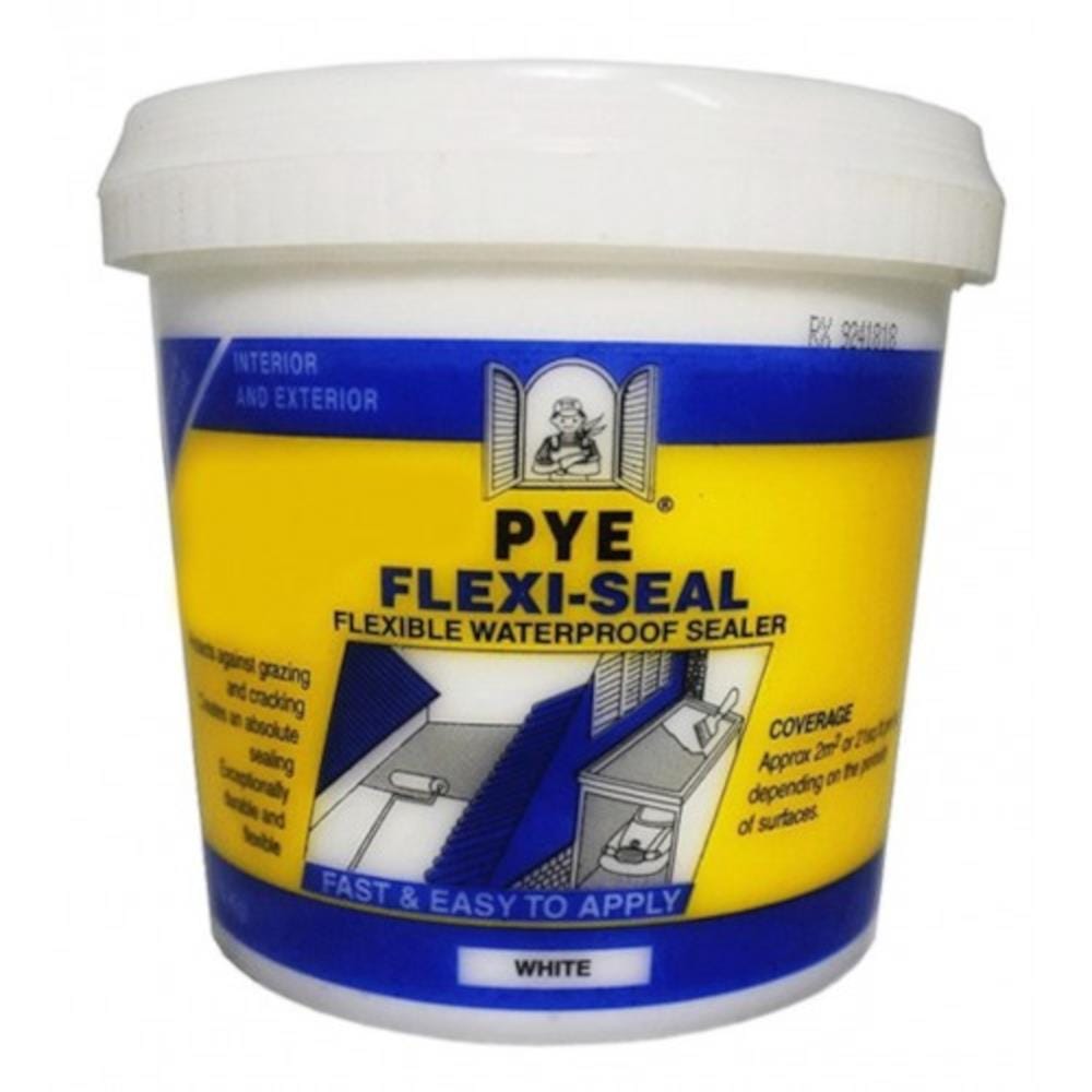 PYE FLEXI-SEAL (WATERPROOF SEALER) 1.0KG WHITE