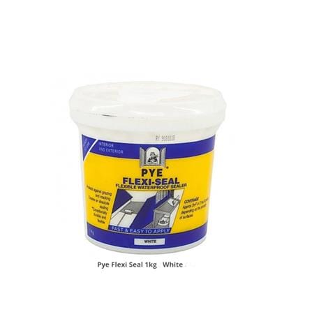 PYE FLEXI-SEAL (WATERPROOF SEALER) 1.0KG WHITE