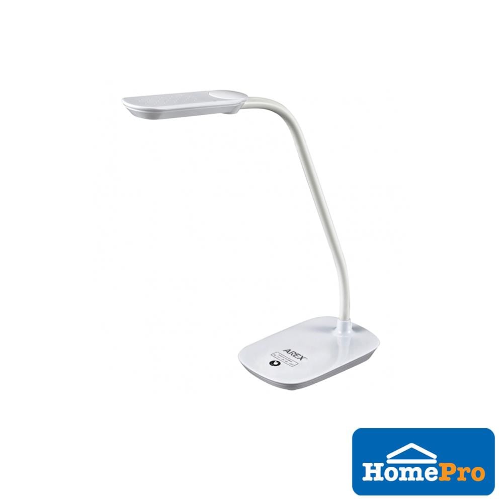 AREX DESK LAMP LED AR-DLU-5W W13.5XD13.5XH37 CM WHITE