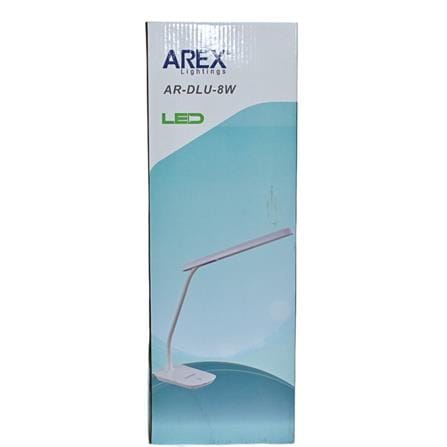 AREX DESK LAMP LED AR-DLU-8W W13XD15.5XH44 CM BLACK