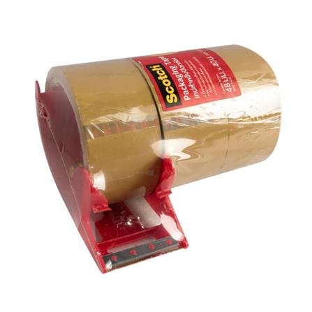 OPP TAPE 3M SCOTH 2INX40Y BROWN 3PCS/SET