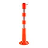TRAFFIC DELINEATOR POST RIGHT 75CM SILVER