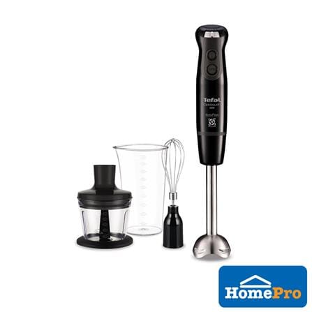 TEFAL HAND BLENDER HB8338 600WATT 3 ATTACHMENT 16 SPEED+TURBO
