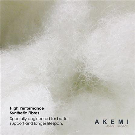 AKEMI BOLSTER 7 HOLES SLEEP ESSENTIALS WHITE