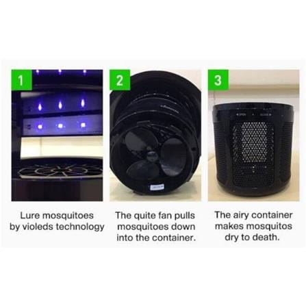 CSG MOSCLEAN MOSQUITO TRAP IS1 BK (LED LIGHT)