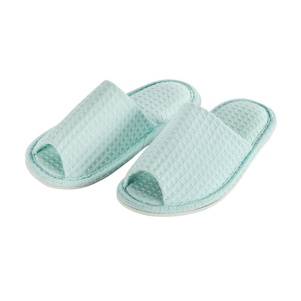 SLIPPERS HOME LIVING STYLE WAFFLE BLUE