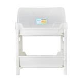 2-TIER PLASTIC DISH DRAINER HL 542/2 WHITE 43X36X62CM