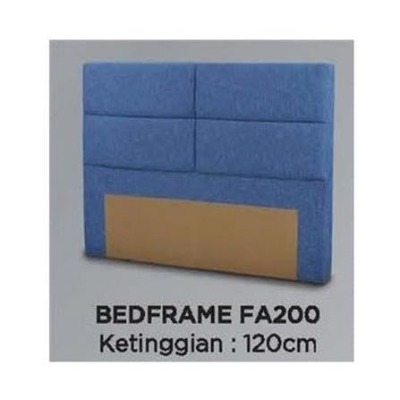 KINGKOIL BEDFRAME ONLY SUPER SINGLE SIZE (3.5) FA200 ADMIRAL BLUE
