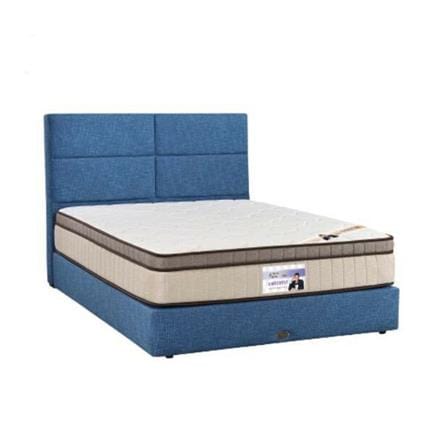KINGKOIL BEDFRAME ONLY KING SIZE (6) FA200 BLUE
