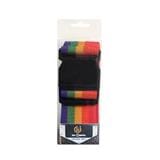 GLOBAL ADJUSTABLE LUGGAGE CROSS STRAP RAINBOW