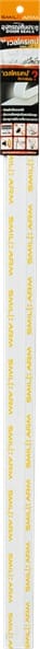 DOOR SWEEP WITH VELCRO SMILE SM064 90CM WHITE