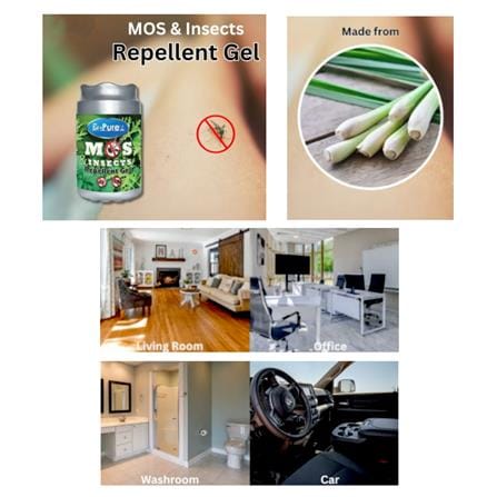 BEPURE MOSQUITO & INSECTS REPELLENT GEL 180G