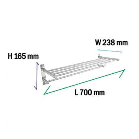 LIVINOX TOWEL RACK LBA-TR08-SS