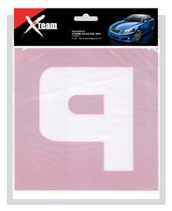 XTEAM CAR ACCESSORIES STICKER-P STANDARD EACH