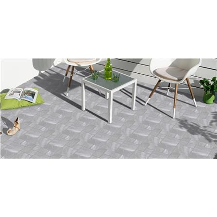 DURAGRES FLOORTILE 40X40CM MENDES GREY 0.96M2