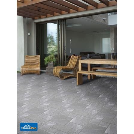 DURAGRES FLOORTILE 40X40CM MENDES GREY 0.96M2