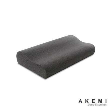 AKEMI MEMORY PILLOW SLEEP ESSENTIALS CHARCOAL BAMBOO VISCO ELASTIC BLACK