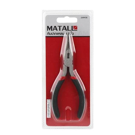 LONG NOSE PLIERS MATALL 4.5"
