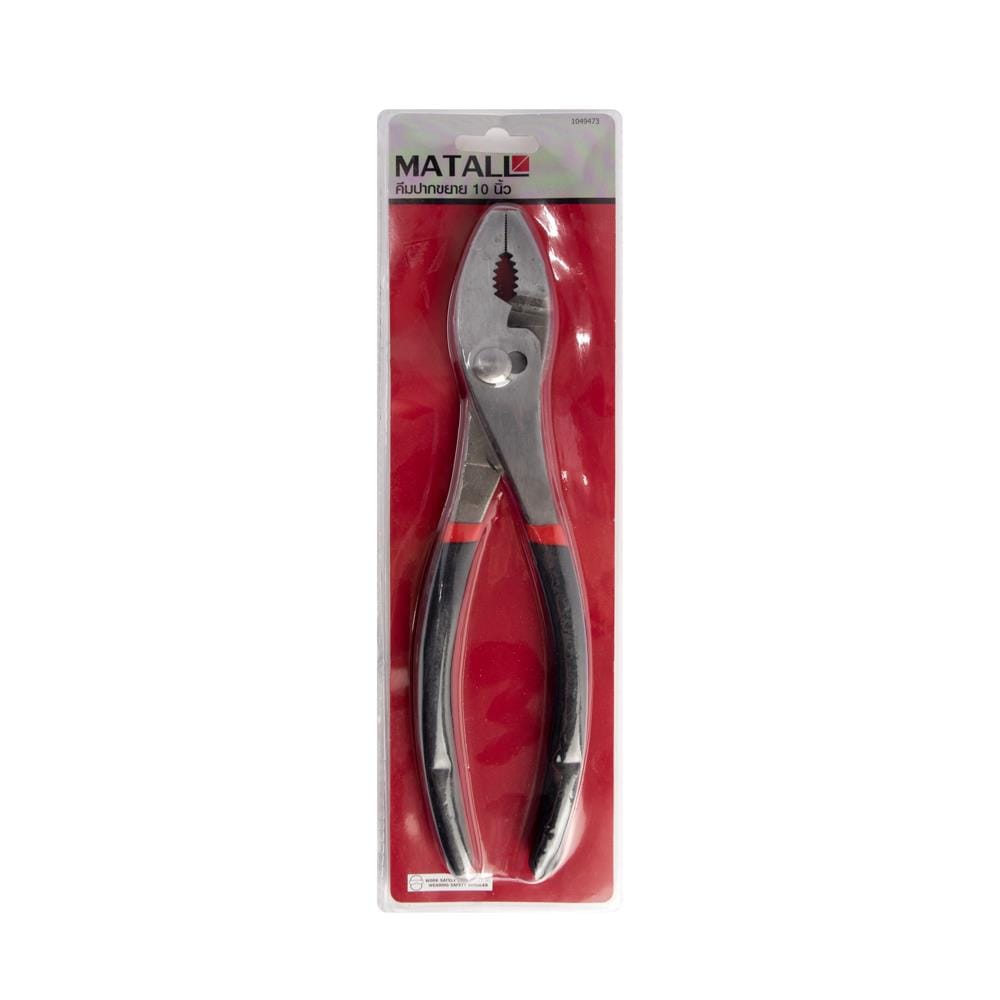 MATALL SLIP JOINT PLIERS 10"