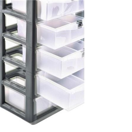 TOOL STORAGE BOX MATALL-C 15-COMPARTMENT GRAY