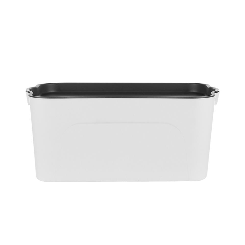 STORAGE BOX STACKO LARZE S 32X21X14CM WHITE/GRAY LID
