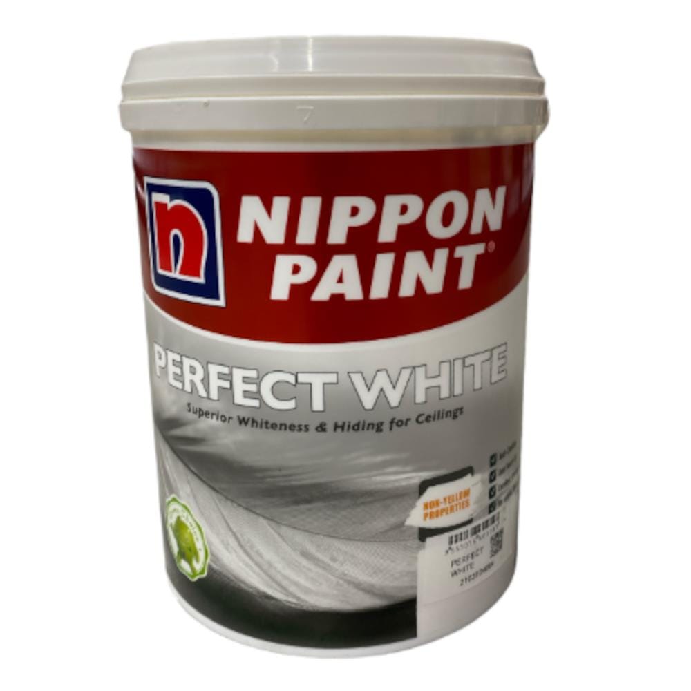 NIPPON PAINT PERFECT WHITE 5LITER IN-PAINT