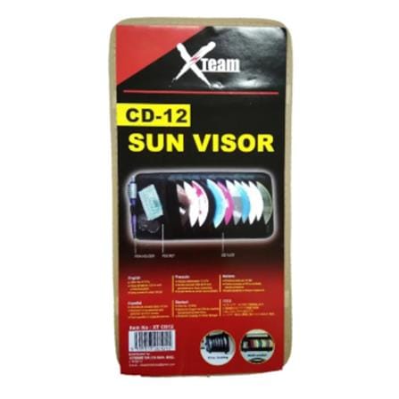 XTEAM CD 12 SUN VISOR (BLACK/BROWN)