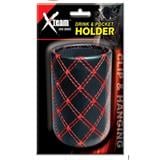 XTEAM DRINK POCKET HOLDER 3" (LEATHER)