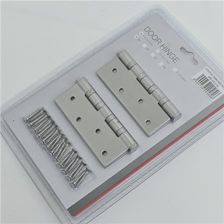 HAFELE BUTT HINGE 489.05.018 4 X 3 INCH 3 EACH SATIN NICKEL