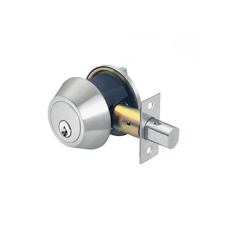 HAFELE SINGLE DEADBOLT 489.10.115 SATIN NICKEL