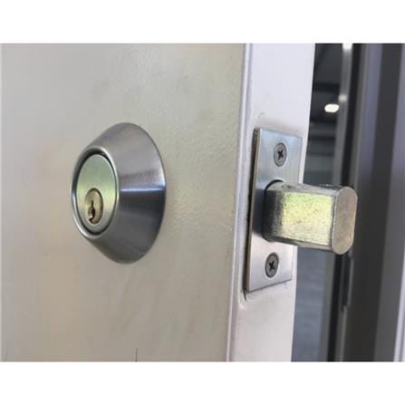 HAFELE SINGLE DEADBOLT 489.10.115 SATIN NICKEL