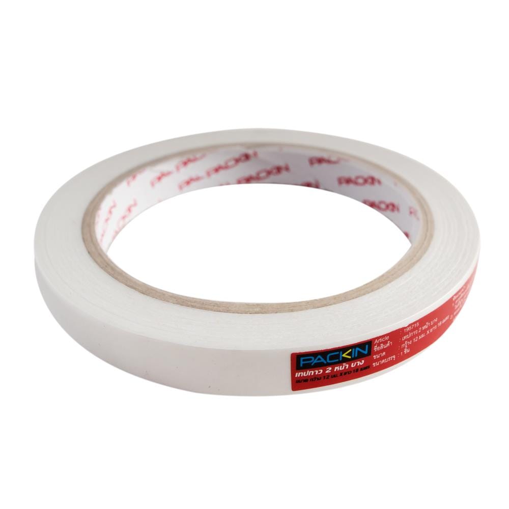 DOUBLE-SIDED TAPE SLIM PACK IN 12MMX18M