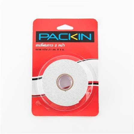 DOUBLE-SIDE FOAM TAPE PACK IN 21MMX3M