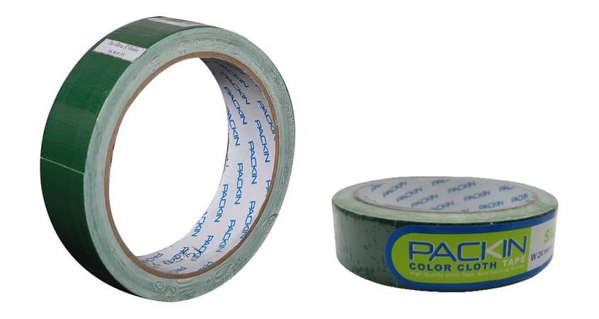 CLOTH TAPE PACK IN 24MMX10YD GREEN