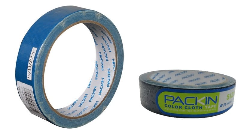 CLOTH TAPE PACK IN 24MMX10YD BLUE