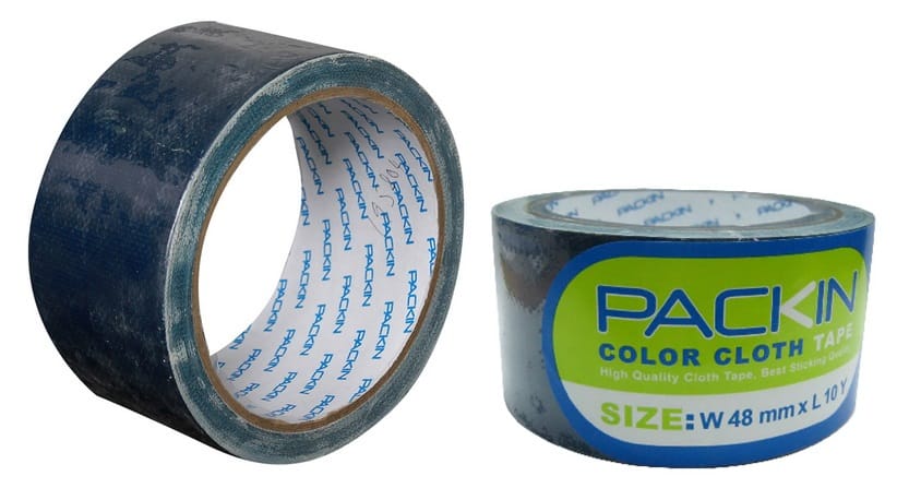 CLOTH TAPE PACK IN 48MMX10YD BLUE