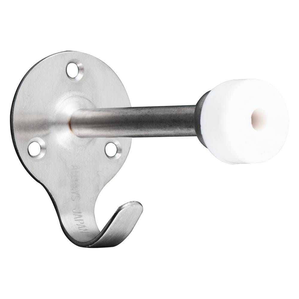 DOOR STOPPER WITH HOOK PANSIAM DSSS-102 STAINLESS STEEL