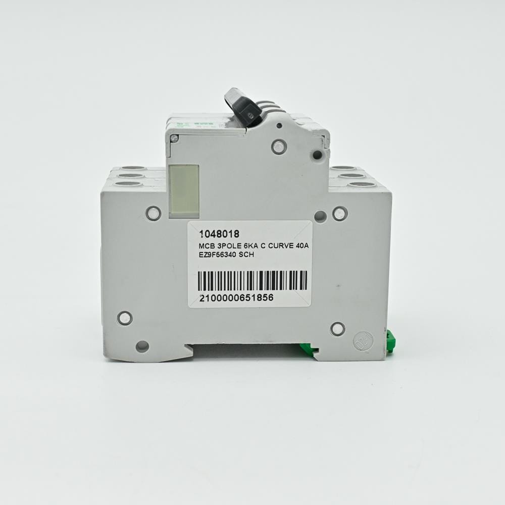 SCHNEIDER MINIATURE CIRCUIT BREAKER 3 POLE 40A C CURVE EZ9F56340