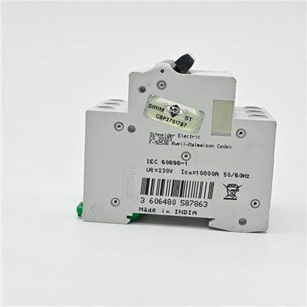SCHNEIDER MINIATURE CIRCUIT BREAKER 3 POLE 40A C CURVE EZ9F56340